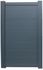 Portillon Modern aluminium gris 1 x 1,8 m