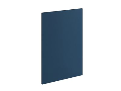 Façade dos pour meuble de cuisine Lotus bleu indigo mat 85 x 58 cm OFITRES