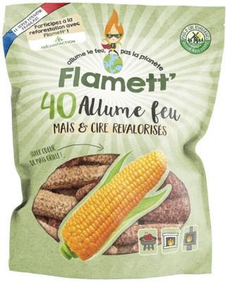 Allume feu mais 450g flamett