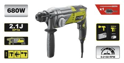 Marteau perforateur 680 W RSDS680K RYOBI