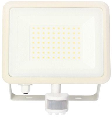 Projecteur LED extérieur détecteur de mouvements 50W blanc neutre IP44 5000 lumens blanc - KREON ARLUX