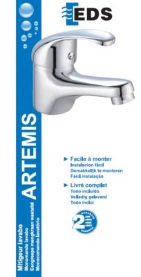 Mitigeur de lavabo chromé Artemis EUROPÉENNE DE DISTRIBUTION