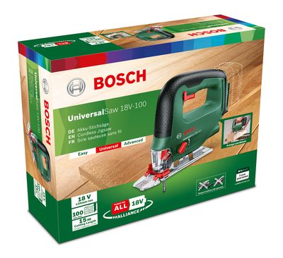 Scie sauteuse sans fil 18 V UniversalSaw sans batterie BOSCH