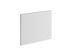 Porte pour meuble hotte de cuisine Lotus blanc mat 42 x 60 cm OFITRES