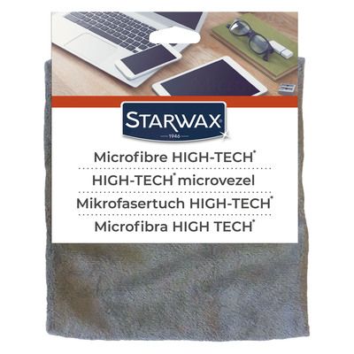 Lavette microfibre spéciale surface high tech STARWAX