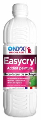 Additif peinture acrylique Easycryl 1 litre ONYX