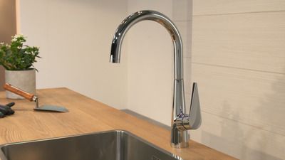 Robinet de cuisine Chrome Talis M51 260 - HANSGROHE