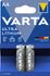 Lot de 2 piles lithium professional AA - VARTA