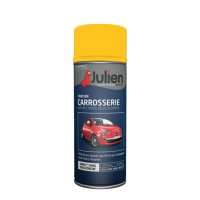 Peinture en Aérosol carrosserie jaune RAL 37128 400 ml - JULIEN