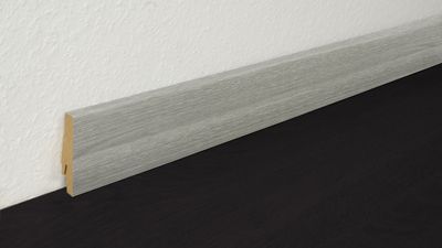 Plinthe sol stratifié décor chêne gris Rockford 19x70x2400mm AJ TIMBER