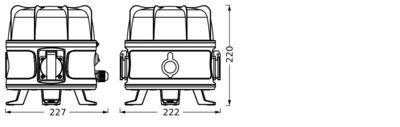 Projecteur de chantier LED 30W 3700 lumens 6500K - LEDVANCE