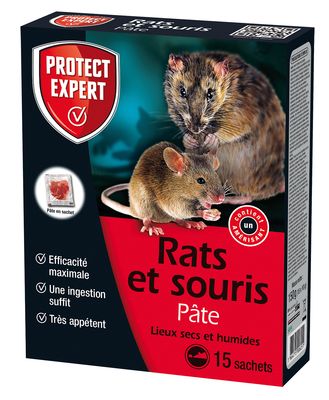 Appât Anti-rat, Anti-souris Protect Expert