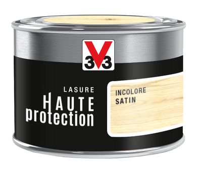 Lasure bois Haute Protection incolore 125 ml V33