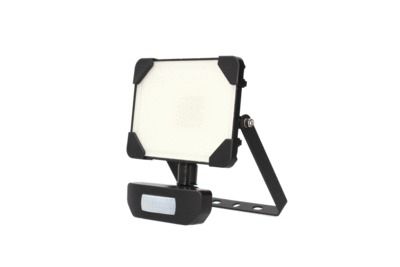 Projecteur LED extérieur détecteur de mouvements 20W blanc neutre IP65 2700 lumens noir - KREON ARLUX