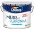 Peinture Acrylique blanc mat DULUX VALENTINE pour mur et plafond BICOUCHE 10L