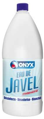 Eau de javel 2,6% 2 litres ONYX