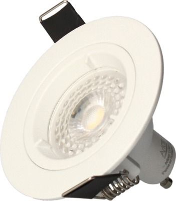 Spot encastrable SAPHYR fixe blanc GU10 380lm 2700K ARLUX