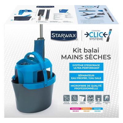 KIT Balai mains sèches STARWAX