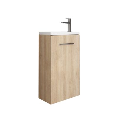 Meuble lave-mains bois H 70 cm Lena