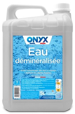 Eau déminéralisée 5 litres ONYX