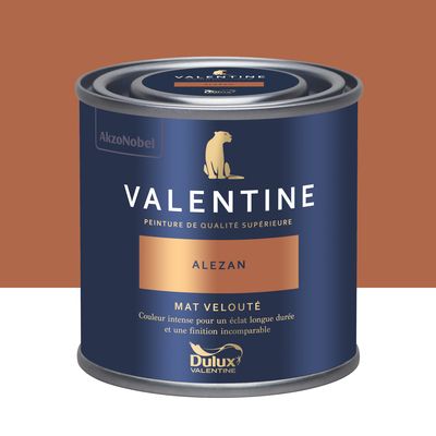 Peinture Valentine  Mat Velouté Alezan 0,125 L - DULUX VALENTINE