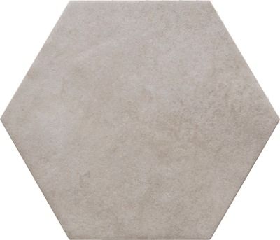 Carrelage intérieur hexagone blanc Bibulca 18 x 21 cm