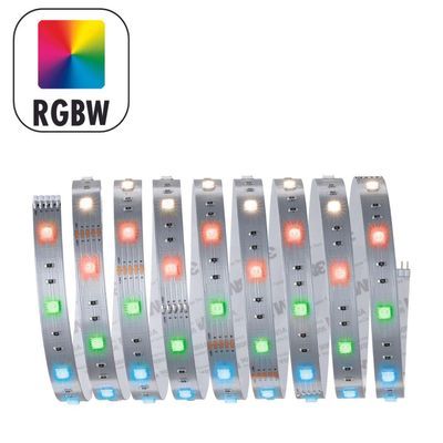 Ruban LED 2,5m multicolore + blanc 17W 24V Extension MAXLED 250 PAULMANN