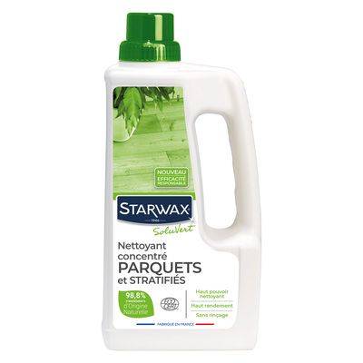 Nettoyant sol parquet et stratifié 1 l - SOLUVERT