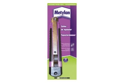 Kit d'outils rouleau, cutter et spatule pour pose de papiers peints METYLAN