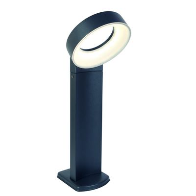 Borne extérieure MERIDIAN Aluminium anthracite IP 54 blanc chaud 800 lumens - COREP