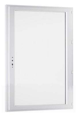 Porte-fenêtre PVC 1 vantail hauteur 215 x largeur 80 cm tirant gauche