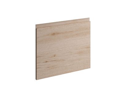 Porte effet bois naturel avec poignée intégrée pour meuble hotte de cuisine Syncron ANV-02 OAK 42 x 60 cm OFITRES