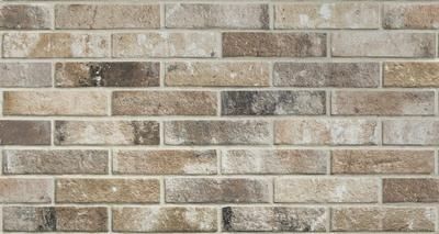 Faïence briquette Brick beige 6 x 25 cm paquet 0,58 m²