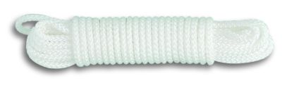 Cordage drisse polypropylène blanc résistance 290 kg diamètre 5 mm 20 m CHAPUIS