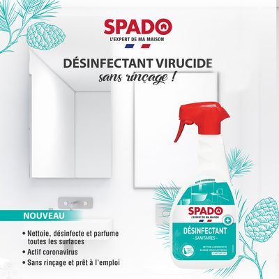 Dégraissant désinfectant 500 ml SPADO