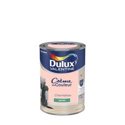 Peinture crème de couleur satin chamallow 1,25L - DULUX VALENTINE