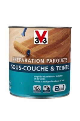 Sous-couche et teinte chêne moyen 2.5 l - V33