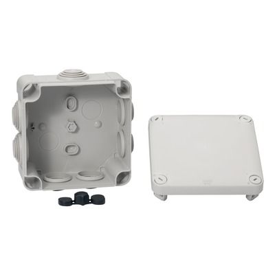 Boite de dérivation électrique étanche IP55 saillie 105x105x55mm - Mureva SCHNEIDER ELECTRIC