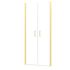 Portes de douche Saloon Gold 90x200 cm AURLANE