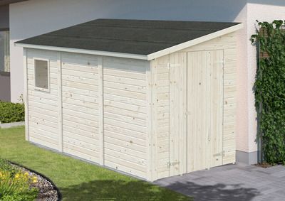 Abri de jardin bois Bois Naturel  Mia 5,4m2 PALMAKO Livraison incluse domicile