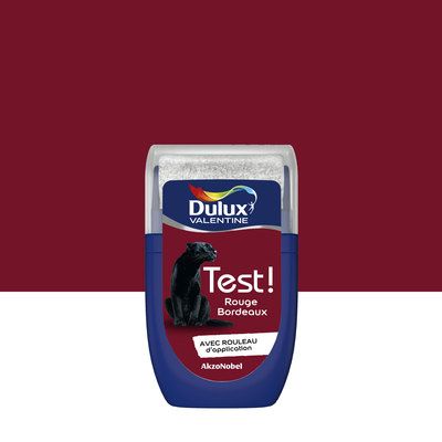 Testeur couleur Rouge Bordeaux 30 ml - DULUX VALENTINE