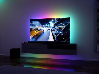 Ruban LED pour télévision 2,4m multicolore USB avec télécommande 4W 5V PAULMANN