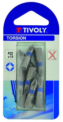 Embouts de vissage PZ2 torsion par 10 TIVOLY