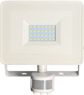 Projecteur LED extérieur détecteur de mouvements 30W blanc neutre IP44 2510 lumens blanc - KREON ARLUX