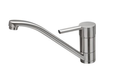 Mitigeur d'évier Ares façon inox C2 NF ESSEBAGNO