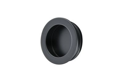 Poignée cuvette zamack noir mat diamètre 40 mm CIME