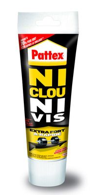 Colle Ni CLOU Ni VIS invisible 200 ml PATTEX