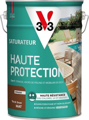 Saturateur Haute Protection teck brut 5 L V33