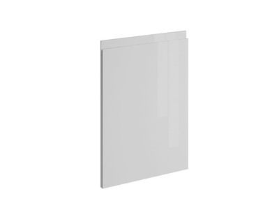 Porte avec poignée intégrée pour meuble de cuisine Glossy blanc brillant 56 x 60 cm OFITRES