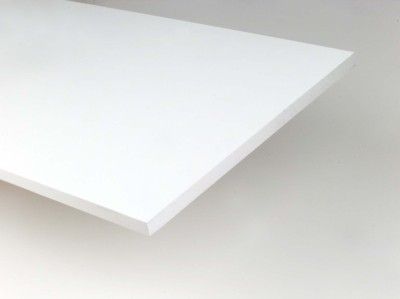 Tablette mélaminée blanche 18 x 300 x 800 mm
